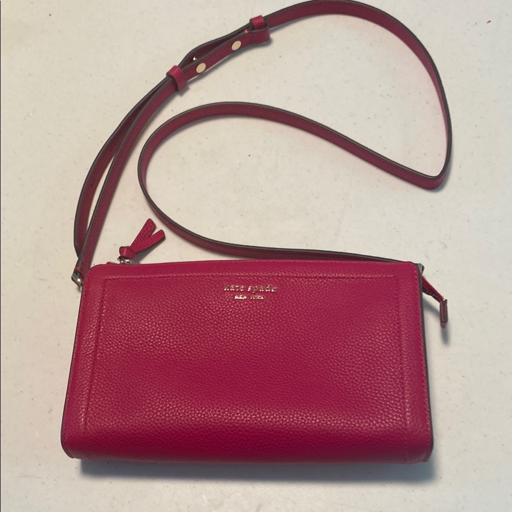 Kate Spade Pink Crossbody Bag with Classic Design